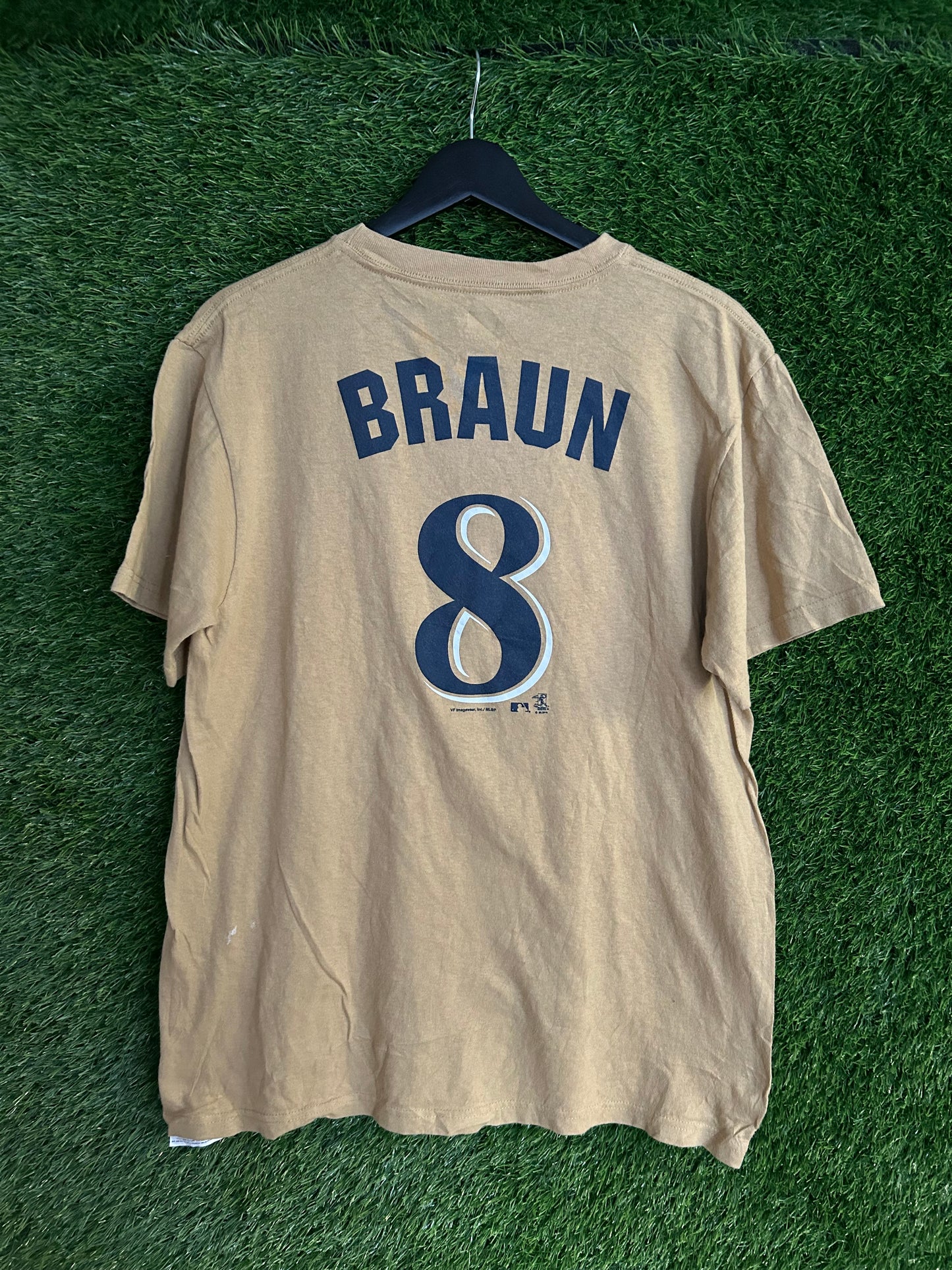 Brewers T-shirt XL sitter som M