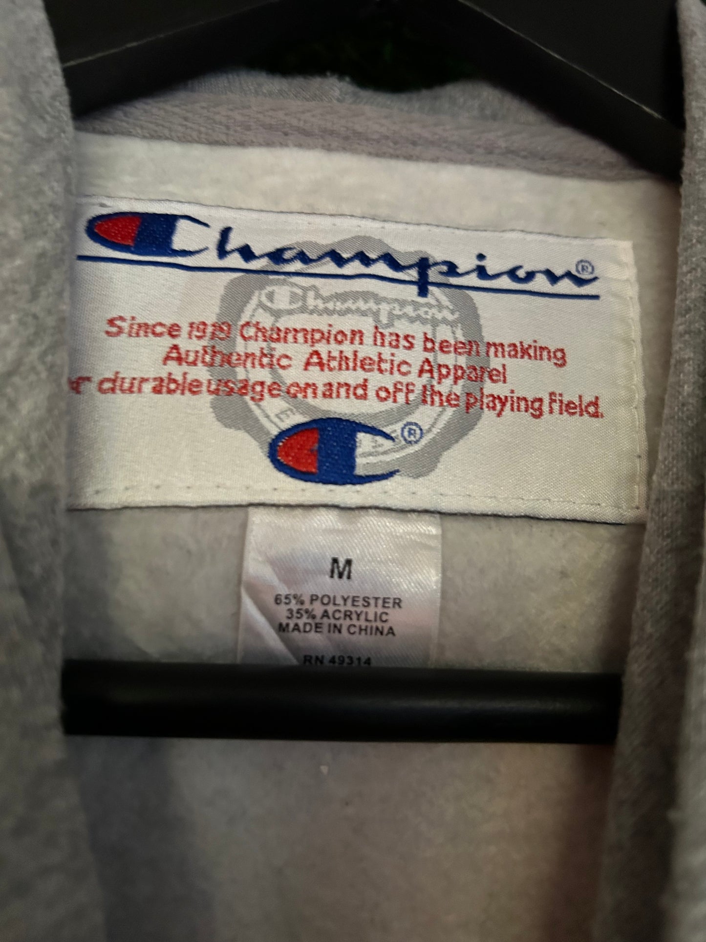 Champion NAVY Hoodie M