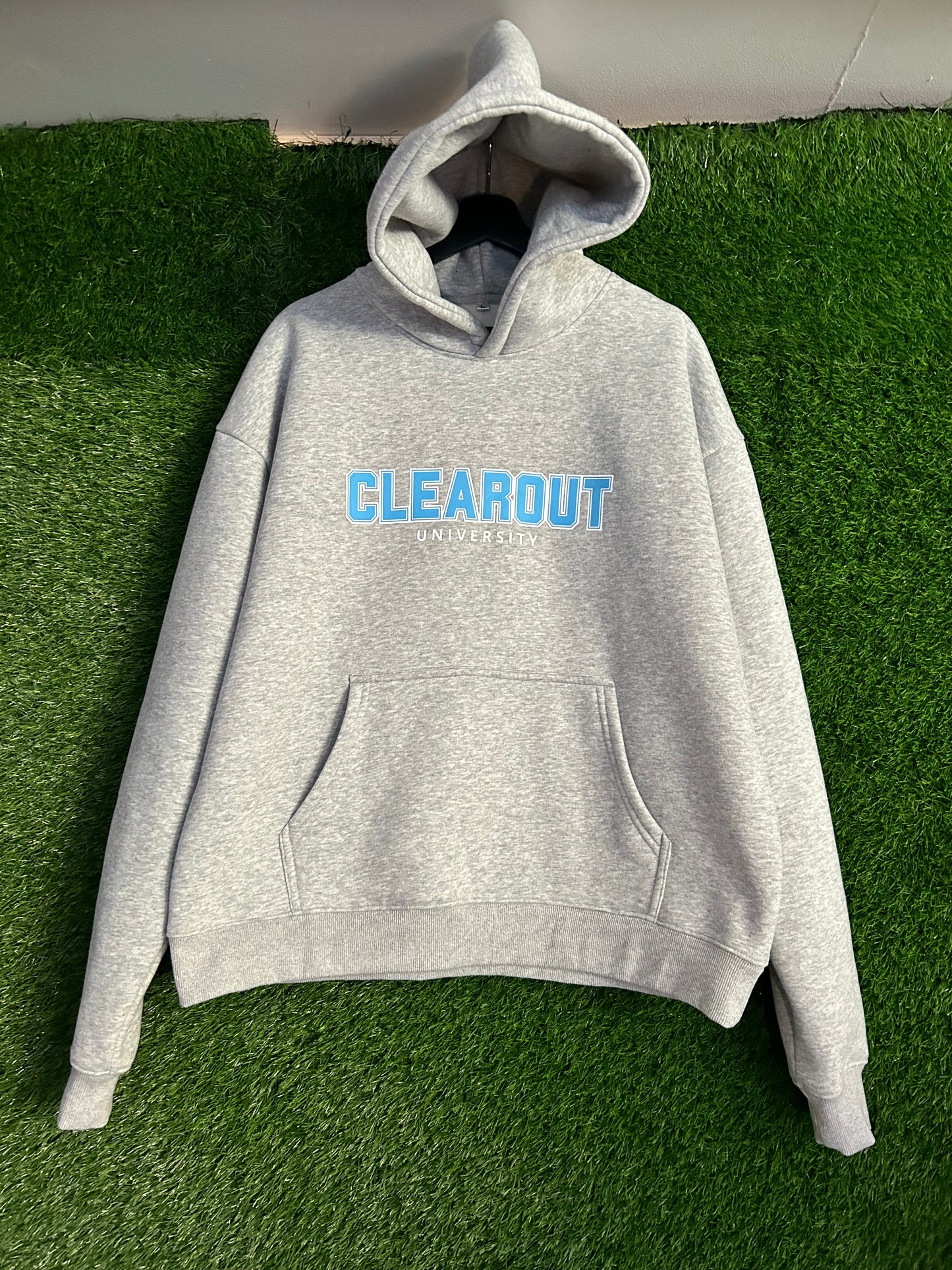 Clearout University Grey Hoodie