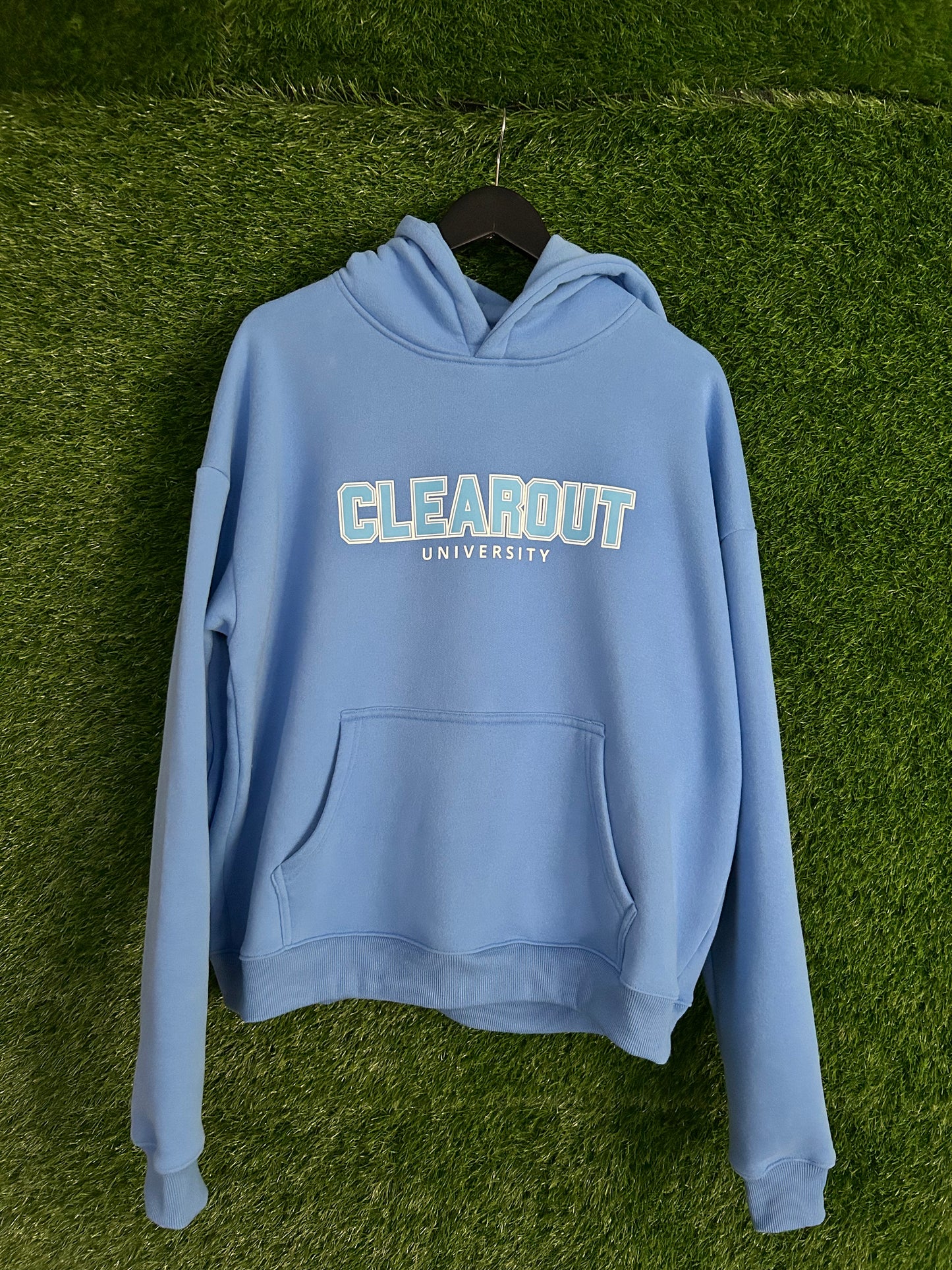 Clearout University Blue Hoodie